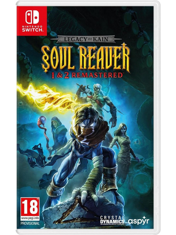 Legacy of Kain Soul Reaver 1&2 Remastered Nintendo Switch