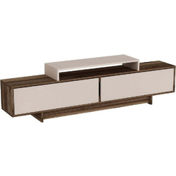 Hanah Home Έπιπλο Τηλεόρασης Μοριοσανίδα Μπεζ Μ180xΠ29.6xΥ50.2cm Grasyas 550ARN3466