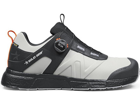 Solid Gear Revolution 2 Mono Low Αθλητικά Παπούτσια Ασφαλείας S3 Αδιάβροχα Μαύρα Λευκά SG76015