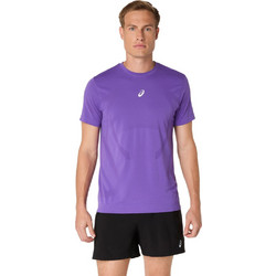 ASICS Road Seamless Ανδρικό Αθλητικό T-Shirt Μωβ 2011D355-500