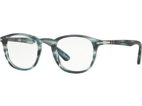 Persol PO3143V 1051 Ανδρικός Σκελετός Γυαλιών Οράσεως Κοκάλινος Μπλε