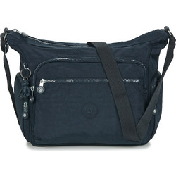 Kipling Γυναικεία Τσάντα Χιαστί Υφασμάτινη Navy Μπλε με Ιμάντα K15255-96V