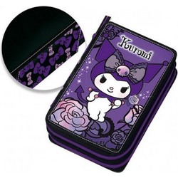 Graffiti Kuromi Purple Laces Κασετίνα Γεμάτη με 2 Θήκες Μωβ 252333