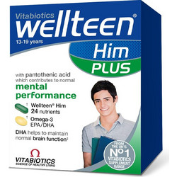 Vitabiotics Wellteen Him Plus 28 Ταμπλέτες + 28 Μαλακές Κάψουλες