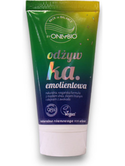 Only Bio Emollient Φυτικό Conditioner για Επανόρθωση & Φριζάρισμα 50ml