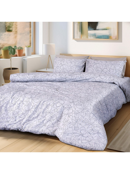 Beauty Home Σετ Σεντόνια King Size 270x260 Adela Art 12251 Γκρι