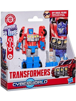 Hasbro Transformers Cyberworld Armored Cyber Changers Optimus Prime Φιγούρα Δράσης για 6+ Ετών