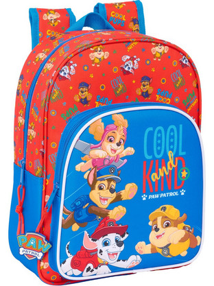 Safta The Paw Patrol Cool Σχολική Τσάντα Πλάτης Νηπιαγωγείου Κόκκινη Μπλε 612542185