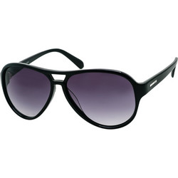 Moritz MO11104 Ανδρικά Γυαλιά Ηλίου Aviator Κοκάλινα Μαύρα με Μαύρο Φακό