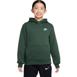 Nike Παιδικό Φούτερ με Κουκούλα Πράσινο FD3000-323