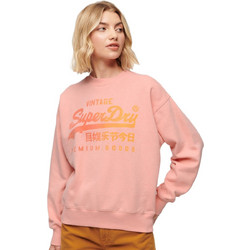 Superdry Γυναικείο Αθλητικό Φούτερ Ροζ W2012103A-9QS