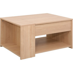 Pakoworld Aravis Τραπεζάκι Σαλονιού Ξύλινο Μ80xΠ60xΥ42cm 225-000085