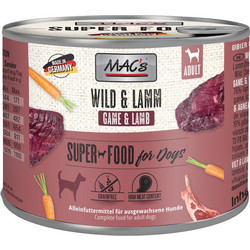 MAC's Super Food Adult Grain Free with Game & Lamb 200gr