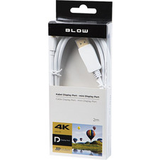 Blow Καλώδιο Mini DisplayPort to DisplayPort Male 2m White DM-92-025