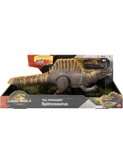 Mattel Jurassic World Rebirth Tail Thrasher Spinosaurus Φιγούρα Δεινόσαυρος για 4+ Ετών