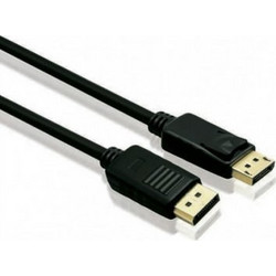 Secomp Καλώδιο DisplayPort 1.2 to DisplayPort Male 1m Black S3685-10