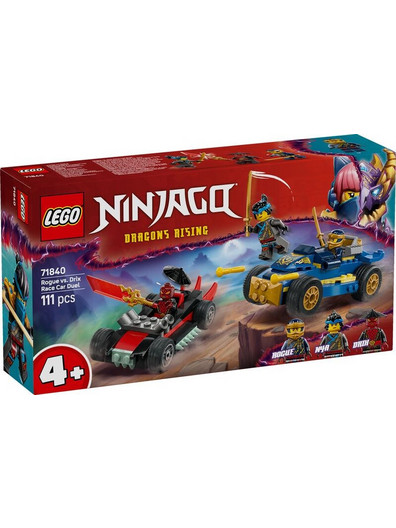 Lego Ninjago Rogue vs. Drix Race Car Duel για 4+ Ετών 71840