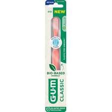 Gum Classic 410 Medium Oδοντόβουρτσα Ροζ