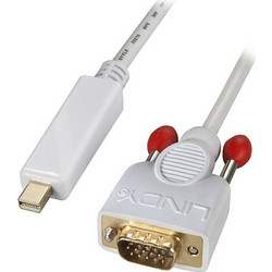 Lindy Καλώδιο Mini DisplayPort to VGA Male 3m White 41477