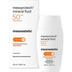 Mesoestetic Mesoprotech Mineral Αντηλιακό Γαλάκτωμα Προσώπου Αντιγηραντικό Κατά των Πανάδων με Χρώμα SPF50+ 50ml