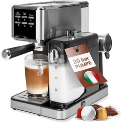 Profi Cook PC-ES-KA 1266 Αυτόματη Μηχανή Espresso 1350W 20bar