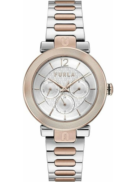 Furla Γυναικείο Ρολόι με Ασημί Μεταλλικό Μπρασελέ WW00011004L5