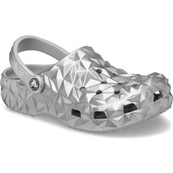 Crocs Metallic Geometric Clog Ασημί 210002-040
