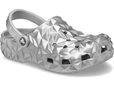 Crocs Metallic Geometric Clog Ασημί 210002-040
