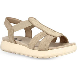 Parex Γυναικεία Σανδάλια Suede Ανατομικά Μπεζ 11623013