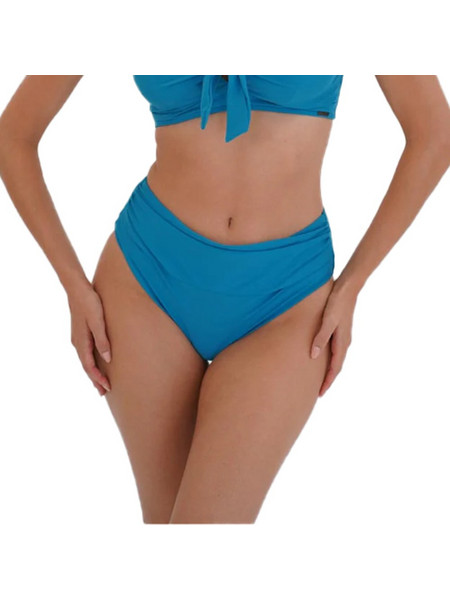 Moontide Ψηλόμεσο Bikini Slip Μπλε M7966CN