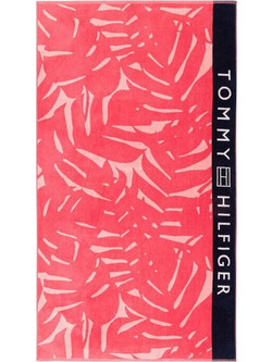 Tommy Hilfiger Holidays Πετσέτα Θαλάσσης Κοραλί 90x170cm