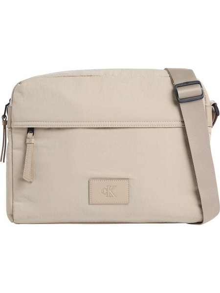Calvin Klein Ανδρική Τσάντα Ώμου / Χιαστί Εκρού LV04G3090G-PBF