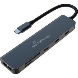 MediaRange MRCS519 USB-C Docking Station με HDMI PD