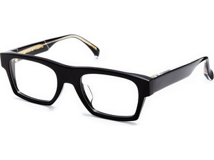 AM Eyewear JASPER O71-BL Ανδρικός Σκελετός Γυαλιών Οράσεως Κοκάλινος Μαύρος