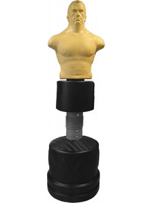 Dummy Azuni Lifelike Σάκος Μποξ Ανδρείκελο Δαπέδου Άδειος 180cm Μπεζ