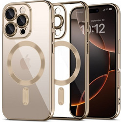 Tech-Protect Magflex Back Cover Shiny Desert/Clear (iPhone 16 Pro Max)