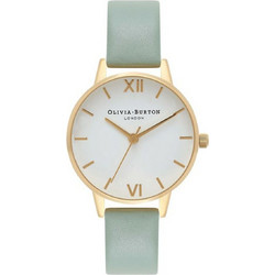 Olivia Burton Γυναικείο Ρολόι με Χακί Δερμάτινο Λουράκι OB16MDW14