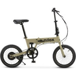 Nilox J2 Σπαστό Ηλεκτρικό Ποδήλατο Πόλης 16" 250W Μπεζ
