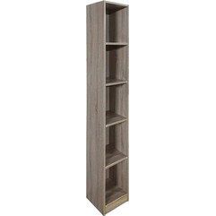 PoliHome Eliot 5s Slim Βιβλιοθήκη 30x30x180cm 162843819
