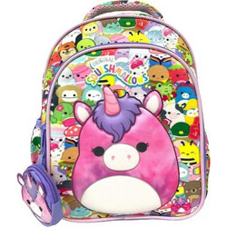 Gim Squishmallows Unicorn Σχολική Τσάντα Πλάτης Νηπιαγωγείου Πολύχρωμη 363-33054