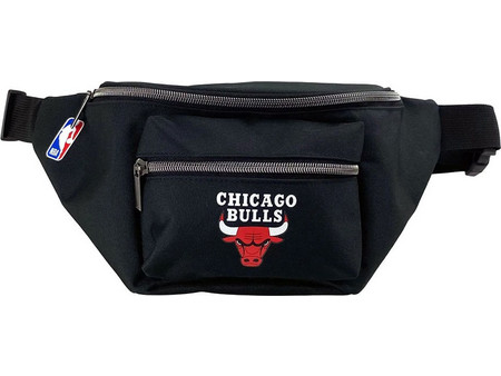 Back Me UP NBA Bulls Παιδικό Τσαντάκι Μέσης Μαύρο 378-03240