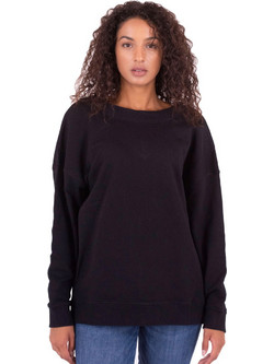 Ichi Kadison Γυναικείο Φούτερ Oversized Μαύρο 20114618-194008