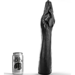All Black Fist Giant 40cm Fisting
