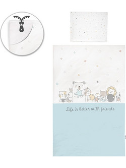 Lorelli Bear With Swing Σετ Κούνιας White/Light/Blue 5τμχ