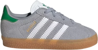 adidas gazelle silver green womens adidas Gazelle Shoes - Kids - Grey Three / Cloud White / Gold