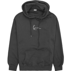 Karl Kani Γυναικείο Φούτερ Oversized με Κουκούλα & Τσέπες Ανθρακί KW243-020-1