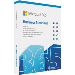 Microsoft 365 Business Standard Αγγλικά Συμβατό με Windows / Mac για 1 Χρήστη και 1 Έτος Χρήσης (Medialess)
