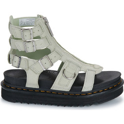 Dr. Martens Olson Καλοκαιρινές Γυναικείες Πλατφόρμες Χαμηλές Εκρού 31542763