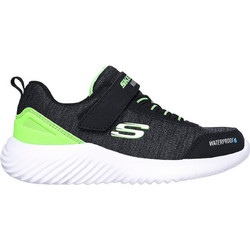Skechers Bounder Dripper Drop Παιδικά Sneakers Μαύρα Lime 403739L-BKLM