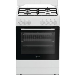 Indesit I6G3PMW Κουζίνα Ηλεκτρική 73lt με Εστίες Αερίου 60cm